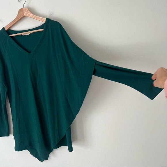 Soft Surroundings Madeline Tunic Top Sweater in Green Size Small - Picture 5 of 9